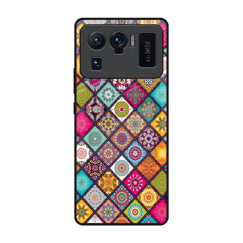 Multicolor Mandala Mi 11 Ultra Glass Back Cover Online