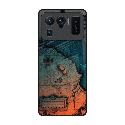 Geographical Map Mi 11 Ultra Glass Back Cover Online