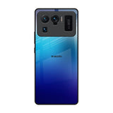 Blue Rhombus Pattern Mi 11 Ultra Glass Back Cover Online