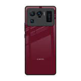 Classic Burgundy Mi 11 Ultra Glass Back Cover Online