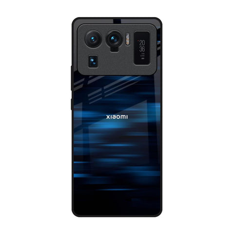 Blue Rough Abstract Mi 11 Ultra Glass Back Cover Online
