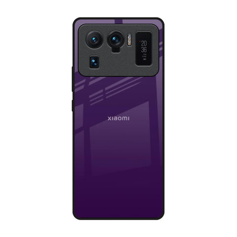 Dark Purple Mi 11 Ultra Glass Back Cover Online