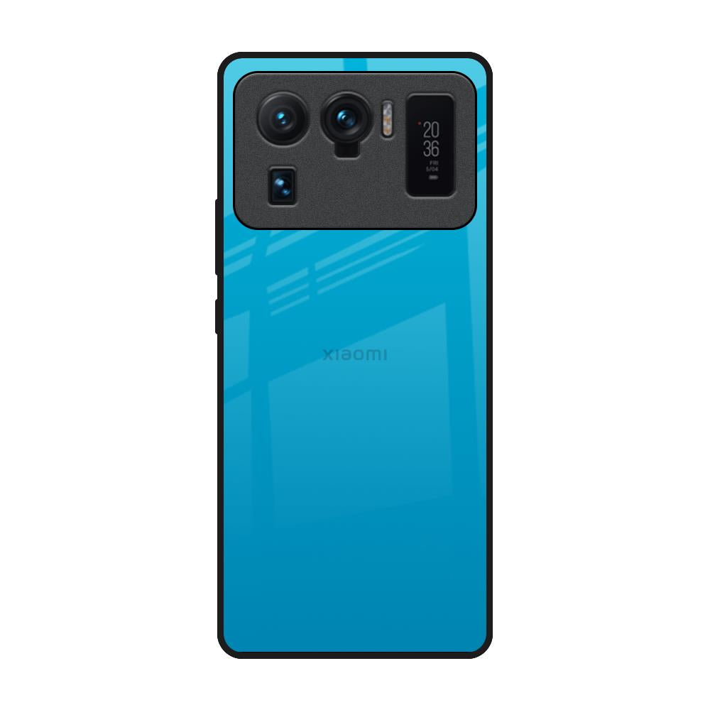 Blue Aqua Mi 11 Ultra Glass Back Cover Online