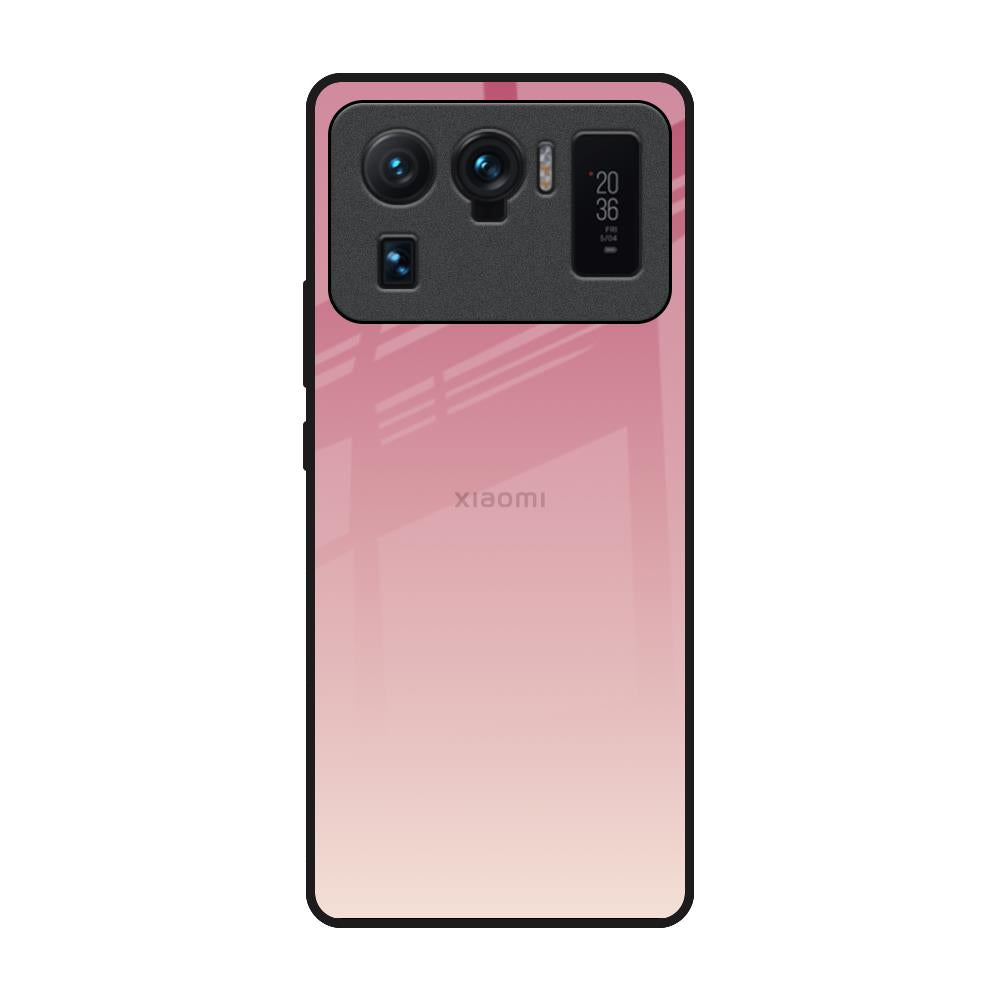 Blooming Pink Mi 11 Ultra Glass Back Cover Online