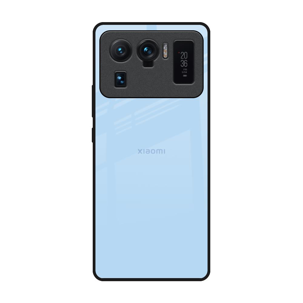Pastel Sky Blue Mi 11 Ultra Glass Back Cover Online