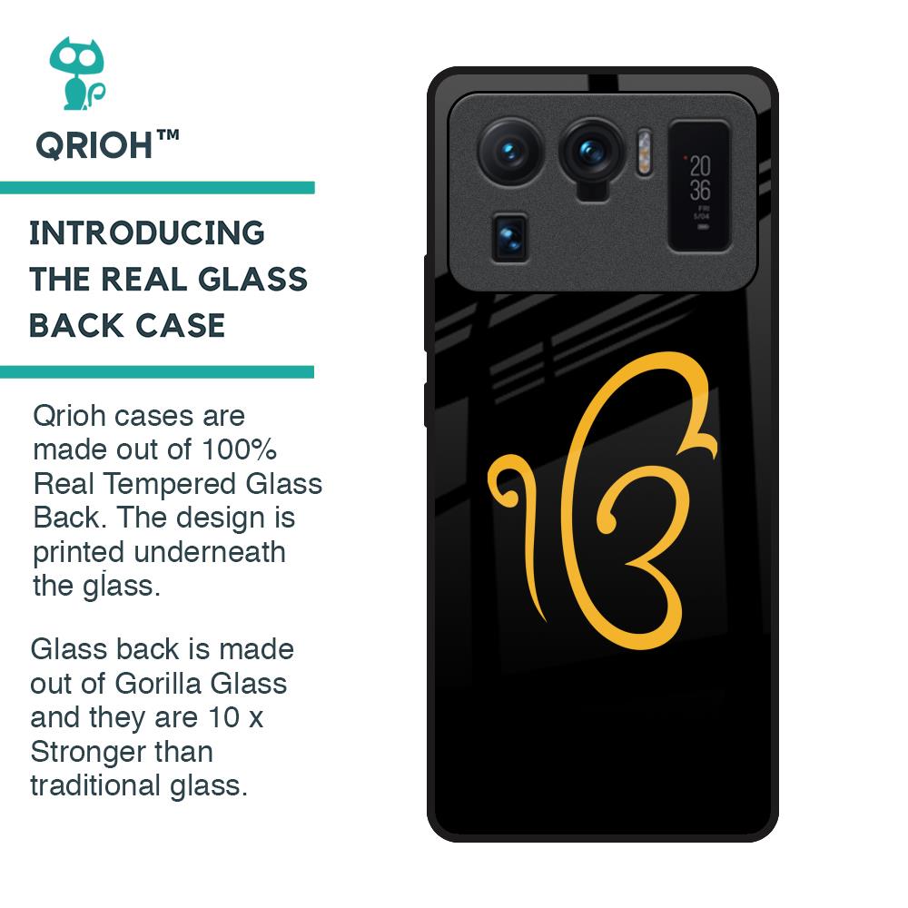 Luxury Fashion Initial Glass Case for Mi 11 Ultra