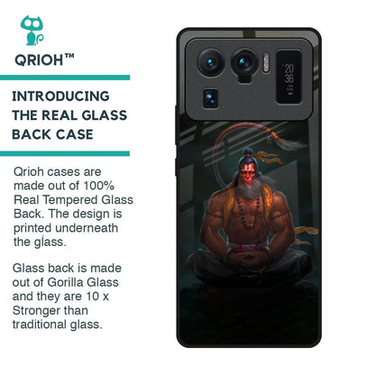 Lord Hanuman Animated Glass Case for Mi 11 Ultra
