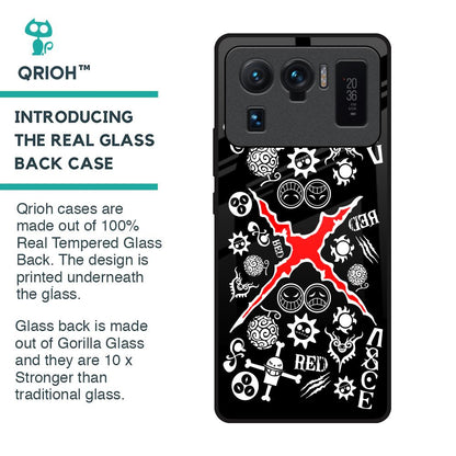 Red Zone Glass Case for Mi 11 Ultra
