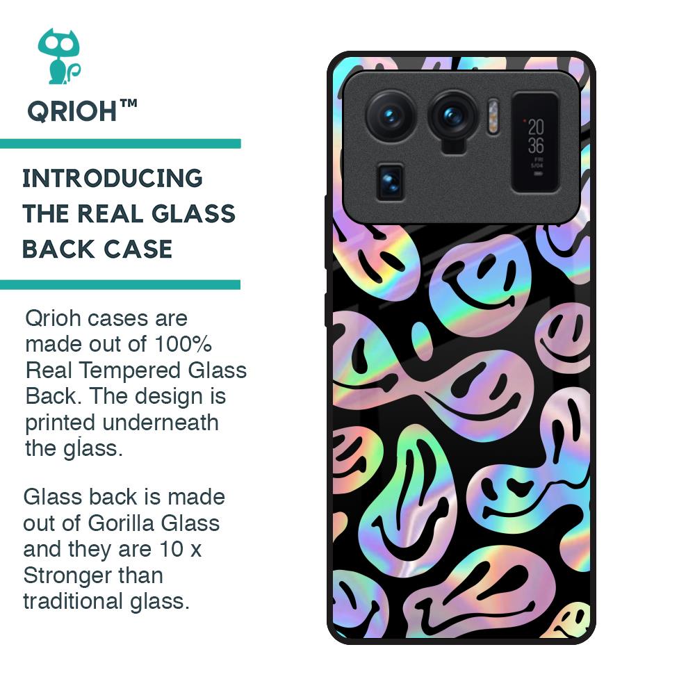 Acid Smile Glass Case for Mi 11 Ultra