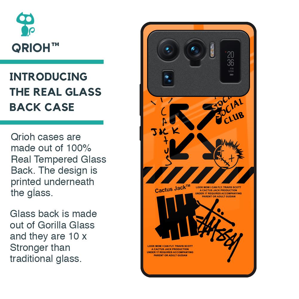 Anti Social Club Glass Case for Mi 11 Ultra