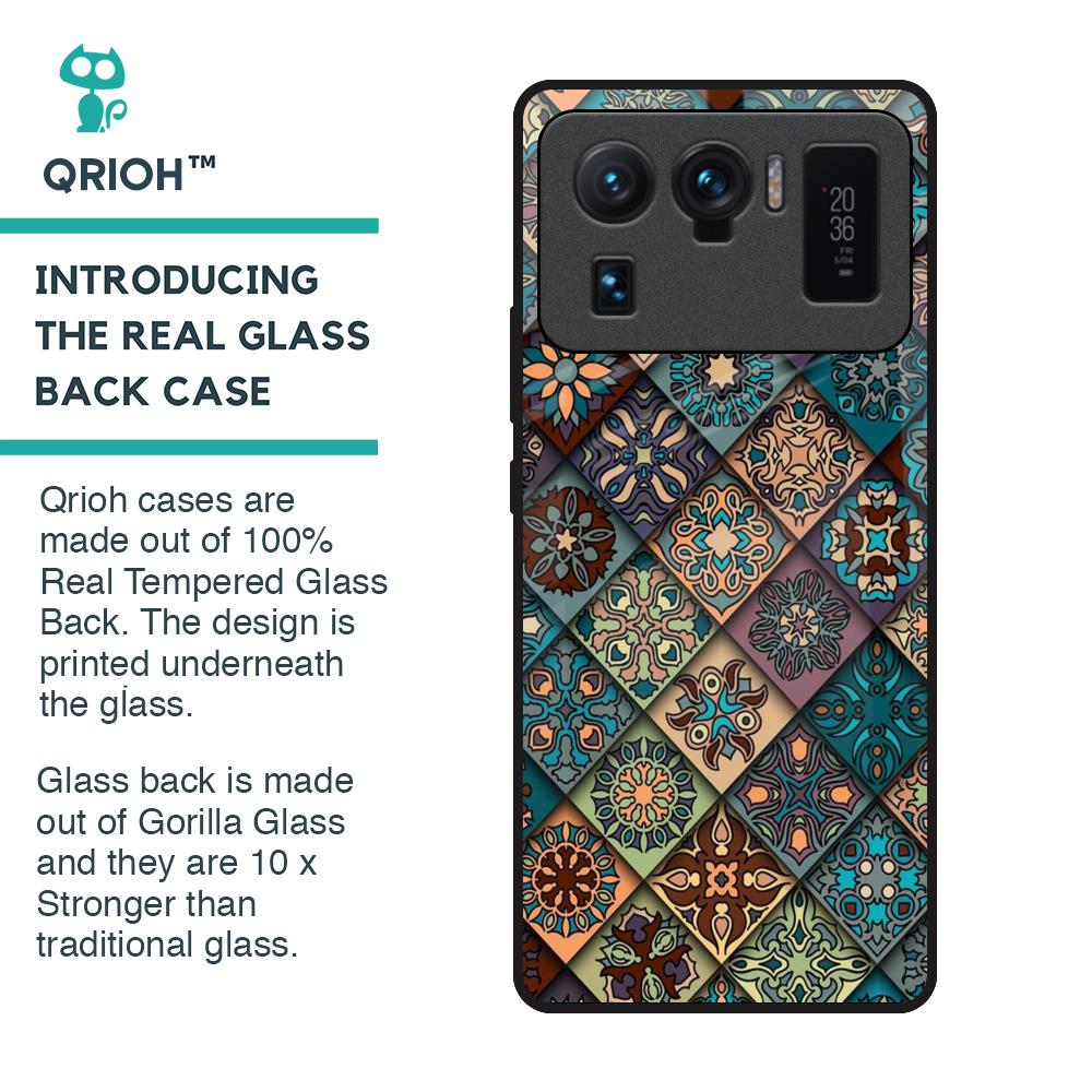 Retro Art Glass Case for Mi 11 Ultra
