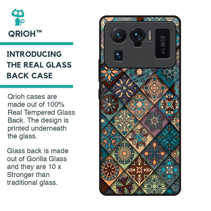 Retro Art Glass Case for Mi 11 Ultra