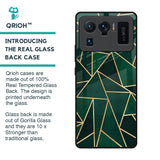 Abstract Green Glass Case For Mi 11 Ultra
