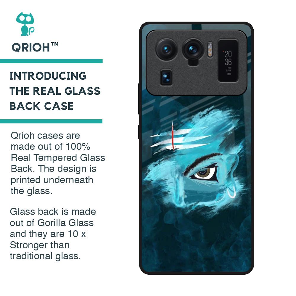 Power Of Trinetra Glass Case For Mi 11 Ultra