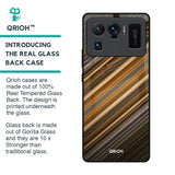 Diagonal Slash Pattern Glass Case for Mi 11 Ultra