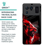 Red Angry Lion Glass Case for Mi 11 Ultra