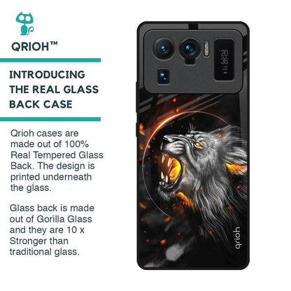 Aggressive Lion Glass Case for Mi 11 Ultra