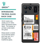 Cool Barcode Label Glass Case For Mi 11 Ultra