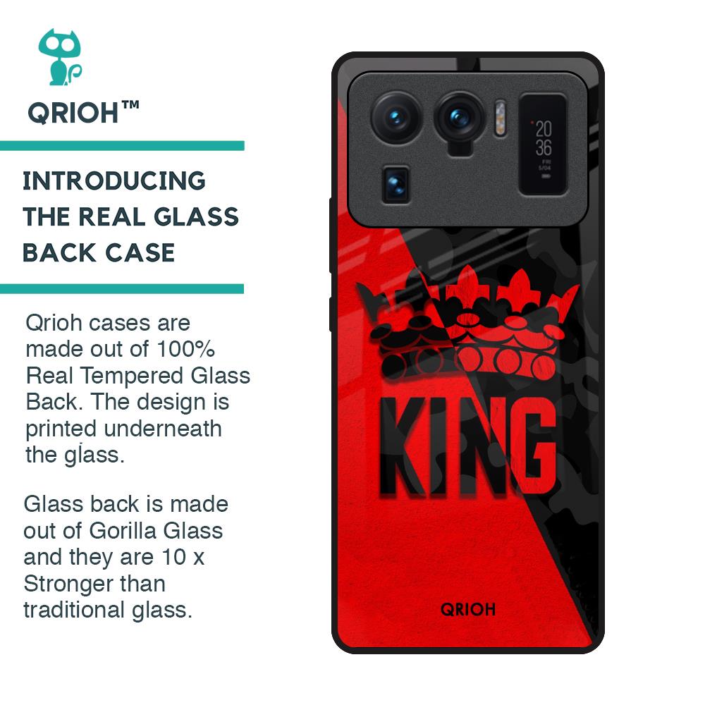 I Am A King Glass Case for Mi 11 Ultra