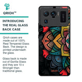 Retro Gorgeous Flower Glass Case for Mi 11 Ultra