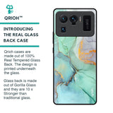 Green Marble Glass Case for Mi 11 Ultra