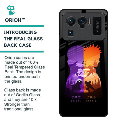 Minimalist Anime Glass Case for Mi 11 Ultra