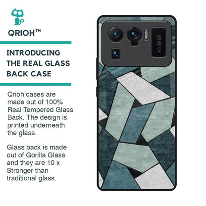 Abstact Tiles Glass Case for Mi 11 Ultra