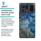 Blue Cool Marble Glass Case for Mi 11 Ultra