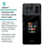 Go Your Own Way Glass Case for Mi 11 Ultra