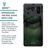 Green Leather Glass Case for Mi 11 Ultra