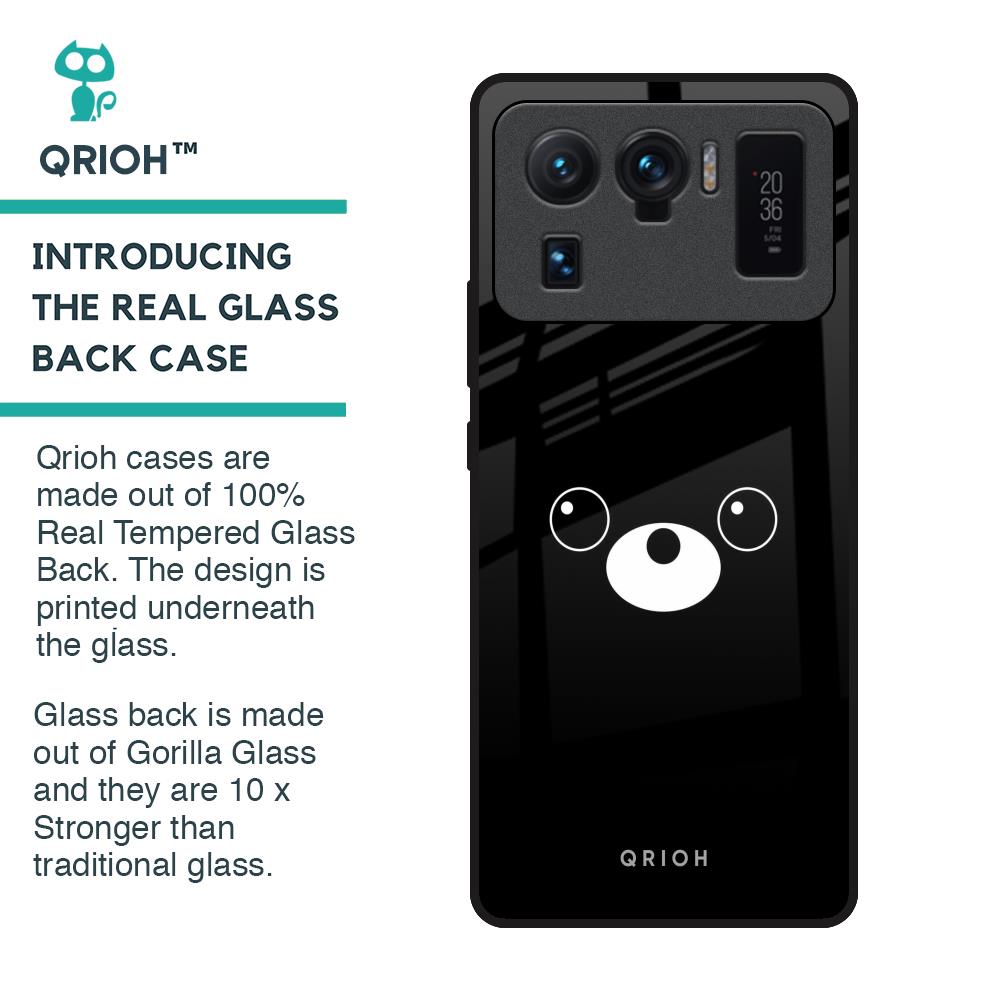 Cute Bear Glass Case for Mi 11 Ultra