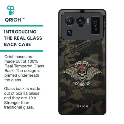 Army Warrior Glass Case for Mi 11 Ultra