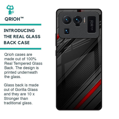 Modern Abstract Glass Case for Mi 11 Ultra
