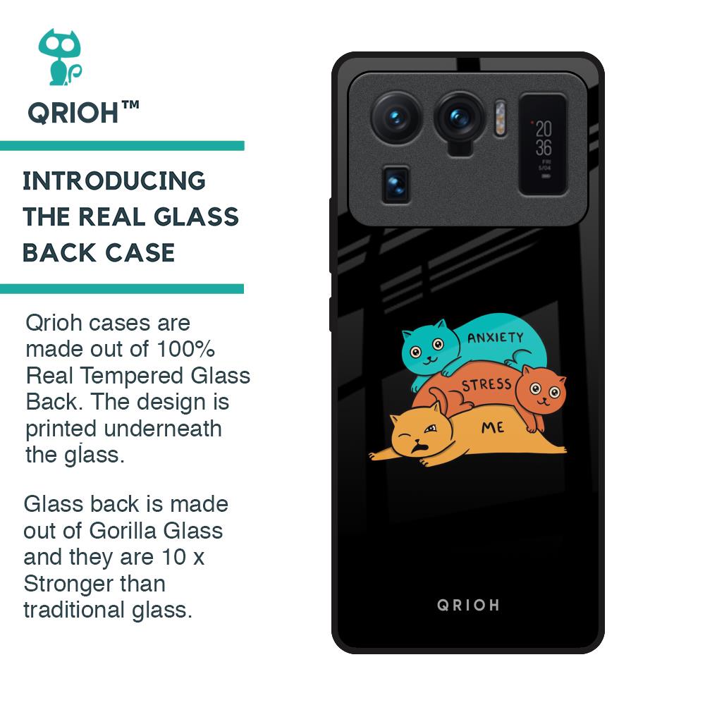 Anxiety Stress Glass Case for Mi 11 Ultra