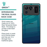 Green Triangle Pattern Glass Case for Mi 11 Ultra