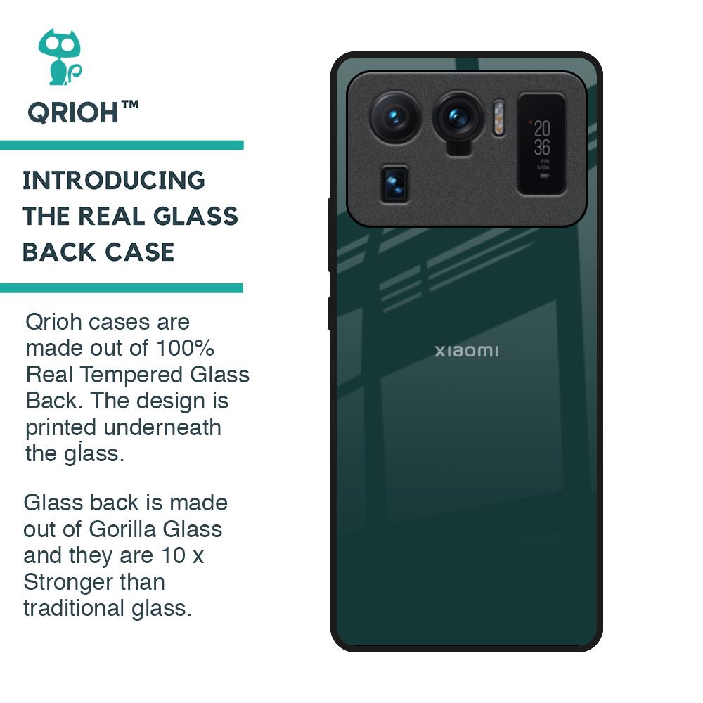 Olive Glass Case for Mi 11 Ultra