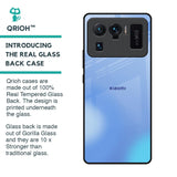 Vibrant Blue Texture Glass Case for Mi 11 Ultra