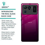 Purple Ombre Pattern Glass Case for Mi 11 Ultra