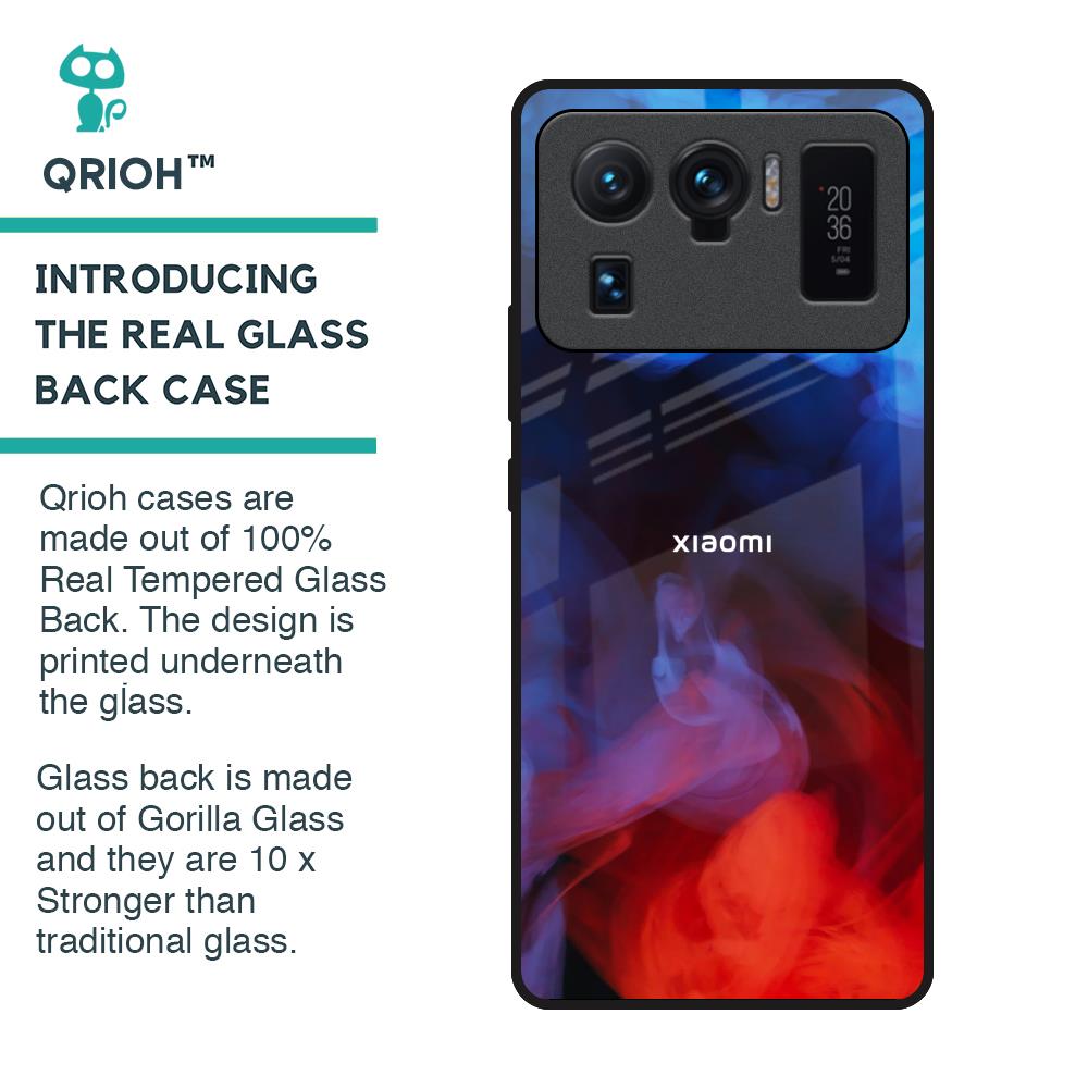 Dim Smoke Glass Case for Mi 11 Ultra