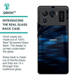 Blue Rough Abstract Glass Case for Mi 11 Ultra
