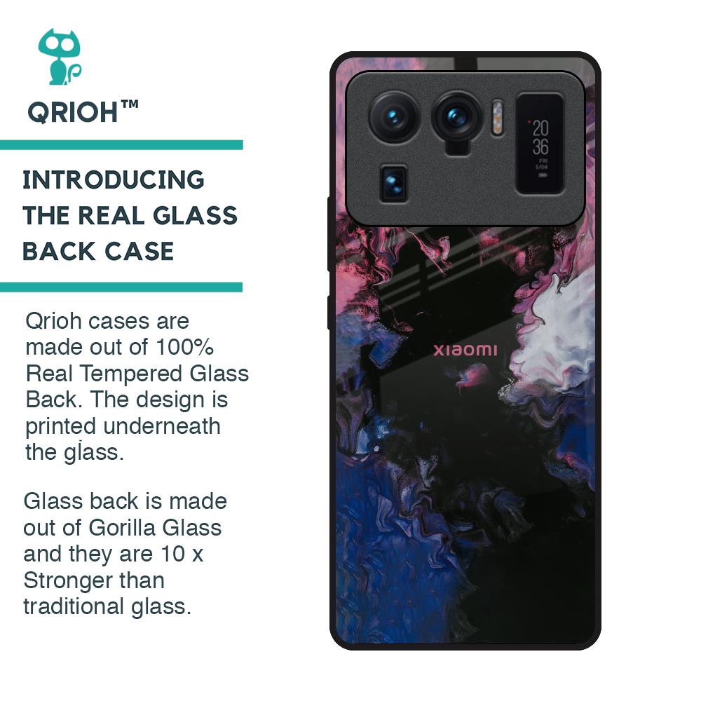 Smudge Brush Glass case for Mi 11 Ultra