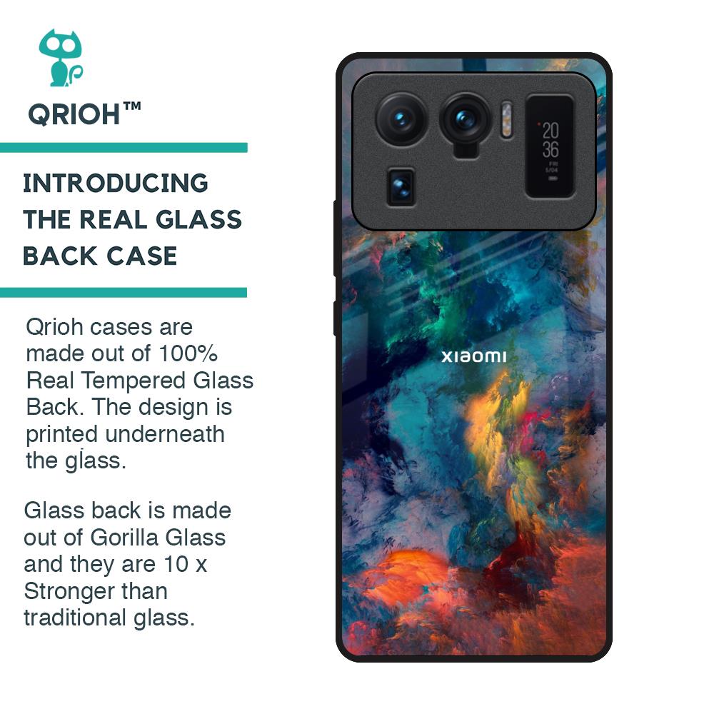 Colored Storm Glass Case for Mi 11 Ultra