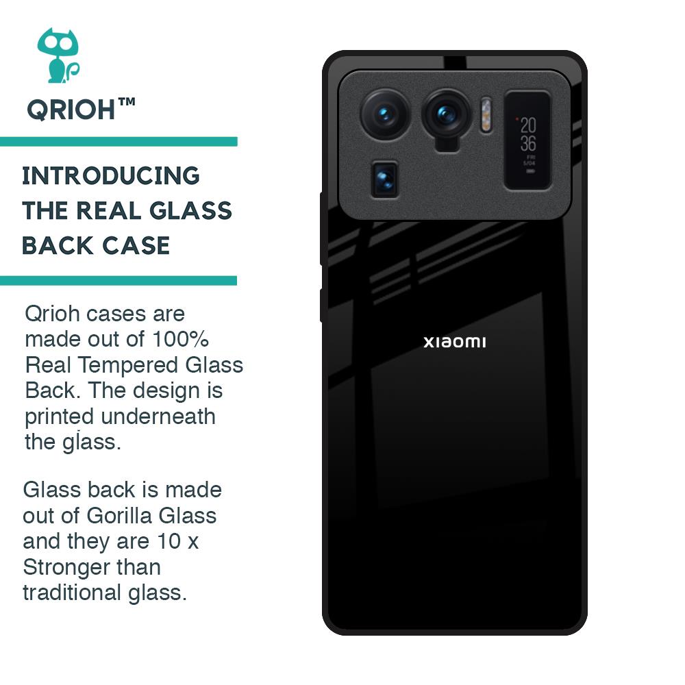 Jet Black Glass Case for Mi 11 Ultra