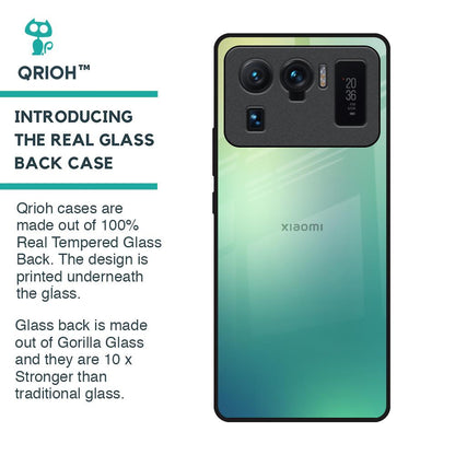 Dusty Green Glass Case for Mi 11 Ultra
