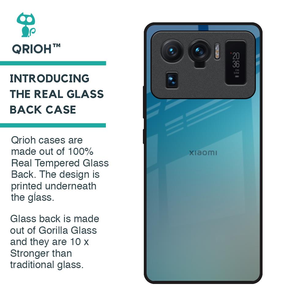 Sea Theme Gradient Glass Case for Mi 11 Ultra