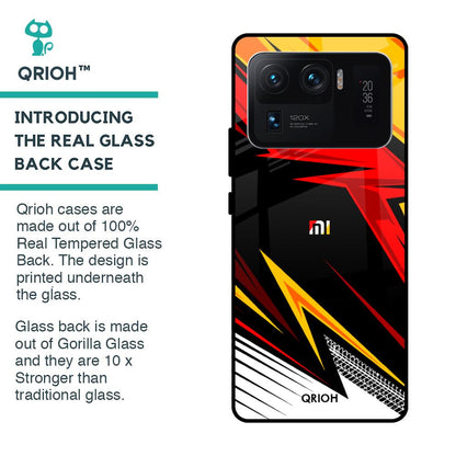 Race Jersey Pattern Glass Case For Mi 11 Ultra