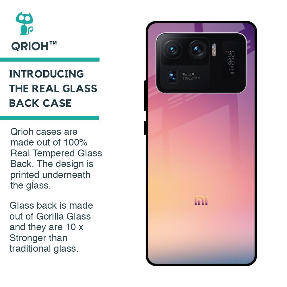 Lavender Purple Glass case for Mi 11 Ultra
