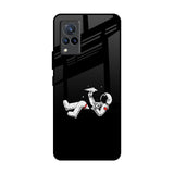 Space Traveller Vivo V21 Glass Back Cover Online