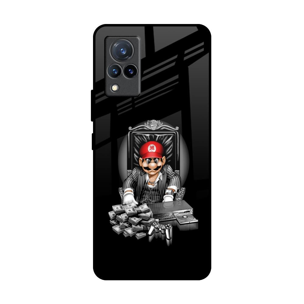 Dark Secret Vivo V21 Glass Back Cover Online