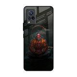 Lord Hanuman Animated Vivo V21 Glass Back Cover Online